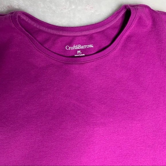 5for $25 🔺Croft&barrow shirt 👚Size PL - Picture 4 of 4